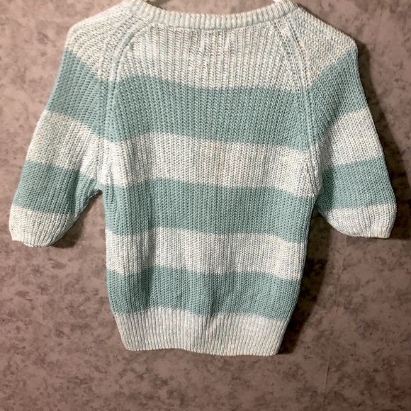 Vintage Picket And Post V-Neck Sweater 3/4 Sleeves - Picture 5 of 9